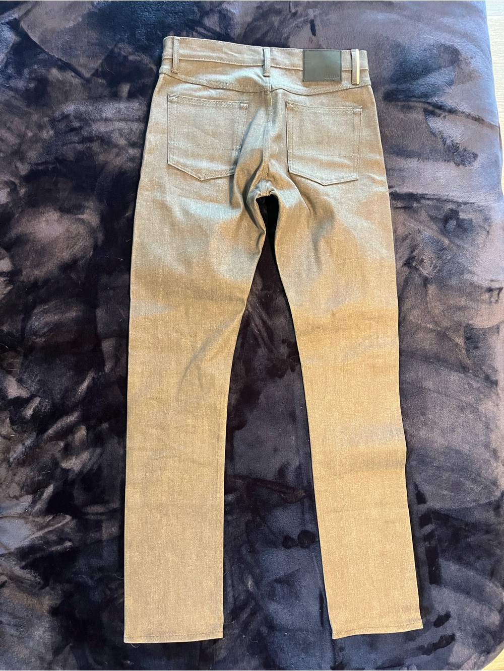 NWOT Slim Fit Black/Grayish Men’s Jeans - Picture 3 of 11